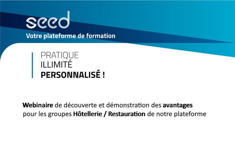Illustration principale de Nouveau Webinaire de démonstration SEED x CHR